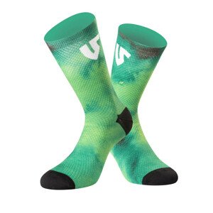 Ponožky Undershield Tye Dye zelená (Velikost: 37/41)