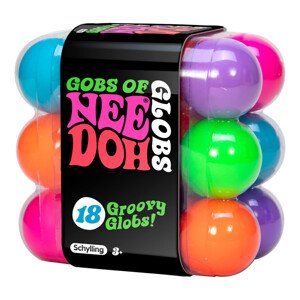 Hračka Schylling mačkací barevné míčky NeeDoh