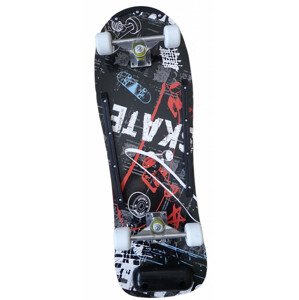 Skateboard barevný S2A-černý SLEVA