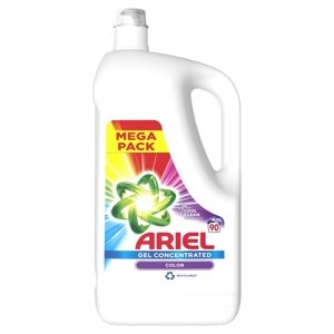 Ariel Color prací gel na barevné prádlo, 90 praní 4,95 l