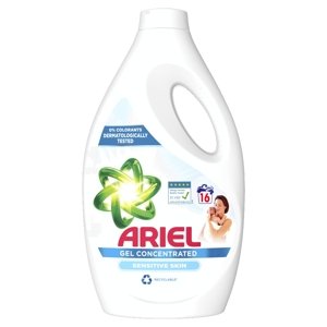 Ariel Sensitive Skin tekutý prací gel, 16 praní 0,88 l