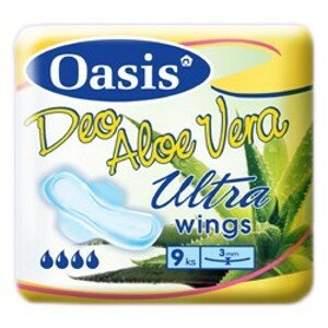 Oasis Aloe Vera Ultra Deo Singel dámské vložky 9 ks
