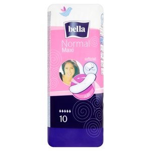 Bella Normal Maxi Hygienické vložky bez křidélek 10 ks