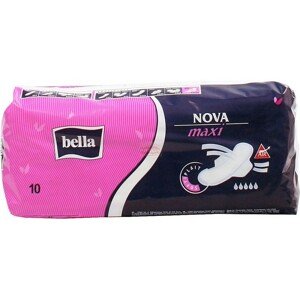 Bella Nova Maxi hygienické vložky s křidélky 10 ks