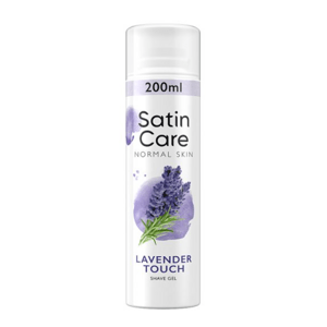 Gillette Satin Care Lavender Touch gel na holení 200 ml