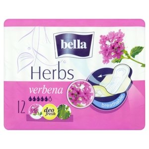 Bella Herbs Verbena Hygienické vložky s křidélky 12 ks