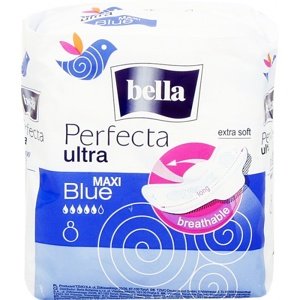 Bella Perfecta Maxi Blue vložky s křidélky 8 ks