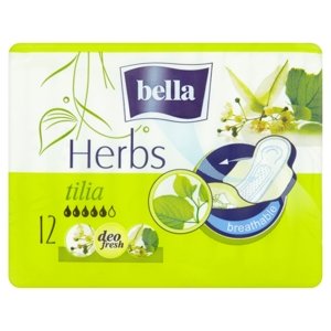 Bella Herbs Tilia Hygienické vložky s křidélky 12 ks