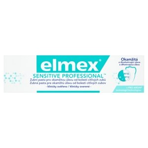 Elmex Sensitive Professional zubní pasta pro okamžitou úlevu od bolesti citlivých zubů 75 ml