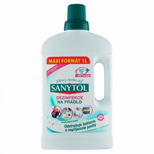 Sanytol dezinfekce na prádlo s vůní bílých květů, 22 praní 1000 ml