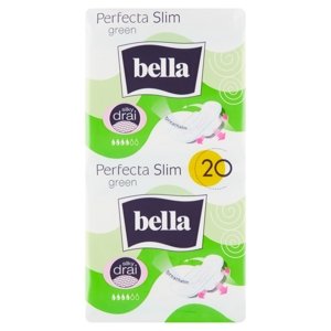 Bella Perfecta ultra Green Hygienické vložky s křidélky 10 + 10 ks