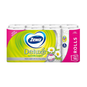 Zewa Deluxe Camomile Comfort toaletní papír parfemovaný 3vrstvý 16 ks