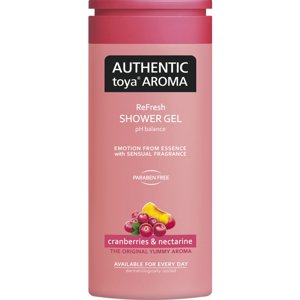 Authentic Toya Aroma Cranberries & Nectarine sprchový gel 400 ml