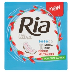 Ria Ultra Normal Plus Odour Neutraliser ultratenké hygienické vložky 10 ks