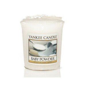 Yankee Candle Baby Powder Aromatická votivní svíčka 49 g