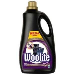 Woolite Darks, Denim, Black prací gel, 60 praní 3,6 l