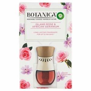Botanica by Air Wick elektrický osvěžovač vzduchu exotická růže a africká pelargónie 1 ks + 19 ml