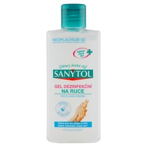 Sanytol dezinfekční gel na ruce Allantoin & Aloe vera 75 ml