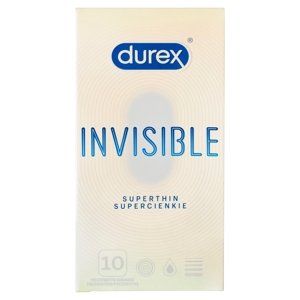 Durex Invisible Superthin kondomy 10 ks