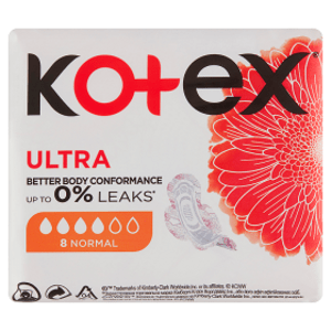 Kotex Ultra Normal dámské hygienické vložky 8 ks