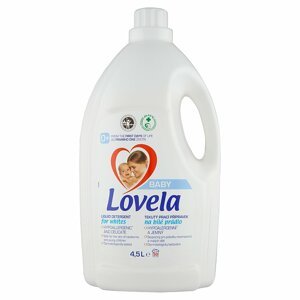 Lovela Baby prací gel na bílé prádlo, 50 praní 4,5 l