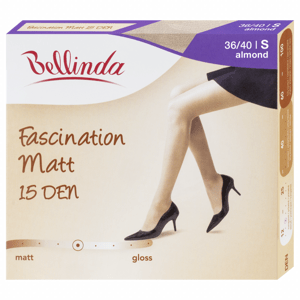 Bellinda lycrové punčochové kalhoty FASCINATION MATT 15 DEN, velikost S světle tělové 1 ks