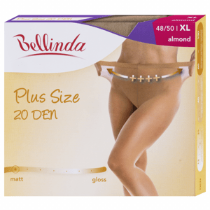 Bellinda nadměrné punčochové kalhoty 20 DEN, 48-50 světle tělové 1 ks