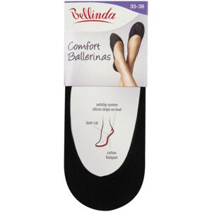 Bellinda bavlněné balerínky dámské Comfort, 35-38 černé 1 pár
