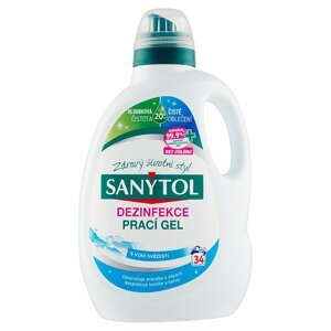 SANYTOL Grand Air dezinfekční prací gel 34 praní 1,70 l