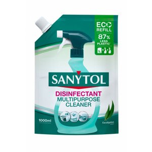 Sanytol Eukalyptus Clean dezinfekční univerzální čisticí prostředek náhradní náplň 1000 ml