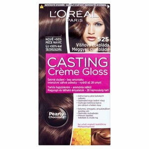 L'Oréal Paris Casting Creme Gloss permanentní barva na vlasy 525 višňová čokoláda