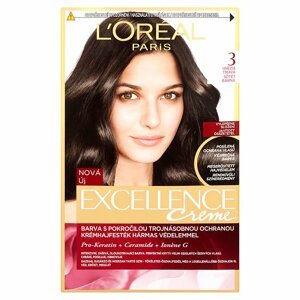 L'Oréal Paris Excellence Crème odstín Tmavá hnědá 300
