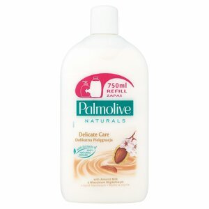 Palmolive Naturals Almond Milk tekuté mýdlo s výtažky mandlí a aloe vera náhradní náplň 750 ml