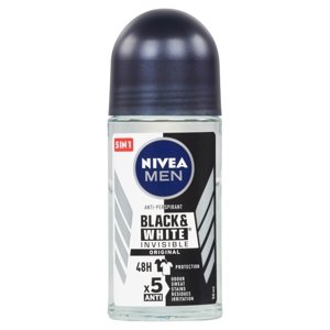 Nivea Men Black & White Invisible Original kuličkový antiperspirant 50 ml