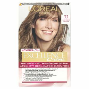 L'Oréal Paris Excellence Créme permanentní barva na vlasy 7 .1 blond popelavá