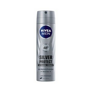 Nivea Silver Protect Dynamic Power antiperspirant ve spreji pro muže 150 ml