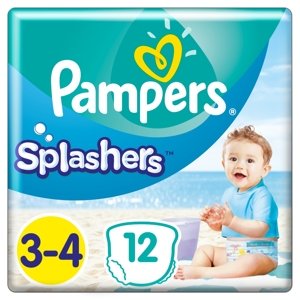 Pampers Splashers plenky do vody 3-4 (6 - 11 kg) 12 ks