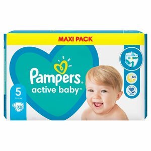 Pampers Active Baby plenky velikost 5 (11 -16 kg) 50 ks