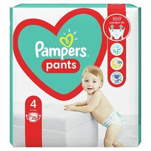 Pampers Pants plenkové kalhotky velikost 4 (9 -15 kg) 25 ks