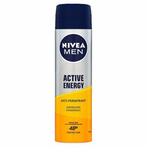 Nivea Men Active Energy antiperspirant ve spreji 150 ml