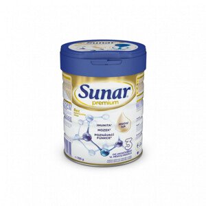 Sunar Premium 3 batolecí mléko 700 g