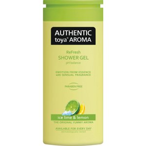 Authentic Toya Aroma Ice Lime & Lemon sprchový gel 400 ml