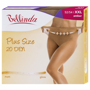 Bellinda nadměrné punčochové kalhoty 20 DEN, 52-54 středně tělové 1 ks