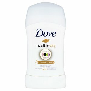 Dove Invisible Dry tuhý antiperspirant pro ženy 40 ml