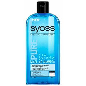 Syoss Micelární šampon pro objem normálních až jemných vlasů Pure Volume 440 ml