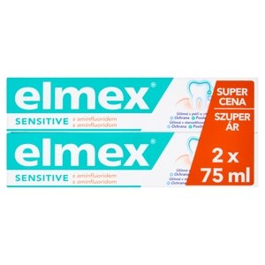 Elmex Sensitive Zubní pasta s aminfluoridem 2 x 75 ml