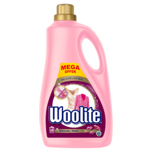 Woolite Delicate, Wool prací gel, 60 praní 3,6 l