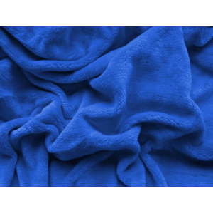 Prostěradlo Mikroplyš 180x200 cm tmavě modrá