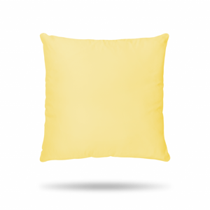 Bavlněný povlak na polštář sytě žlutý (Rozměr: 30x40)
