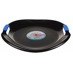 Sáňkovací talíř TORNÁDO SUPER PLASTKON 56 cm ( černá      )